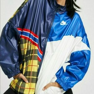 Nike Multicolor Plaid Woven Jacket